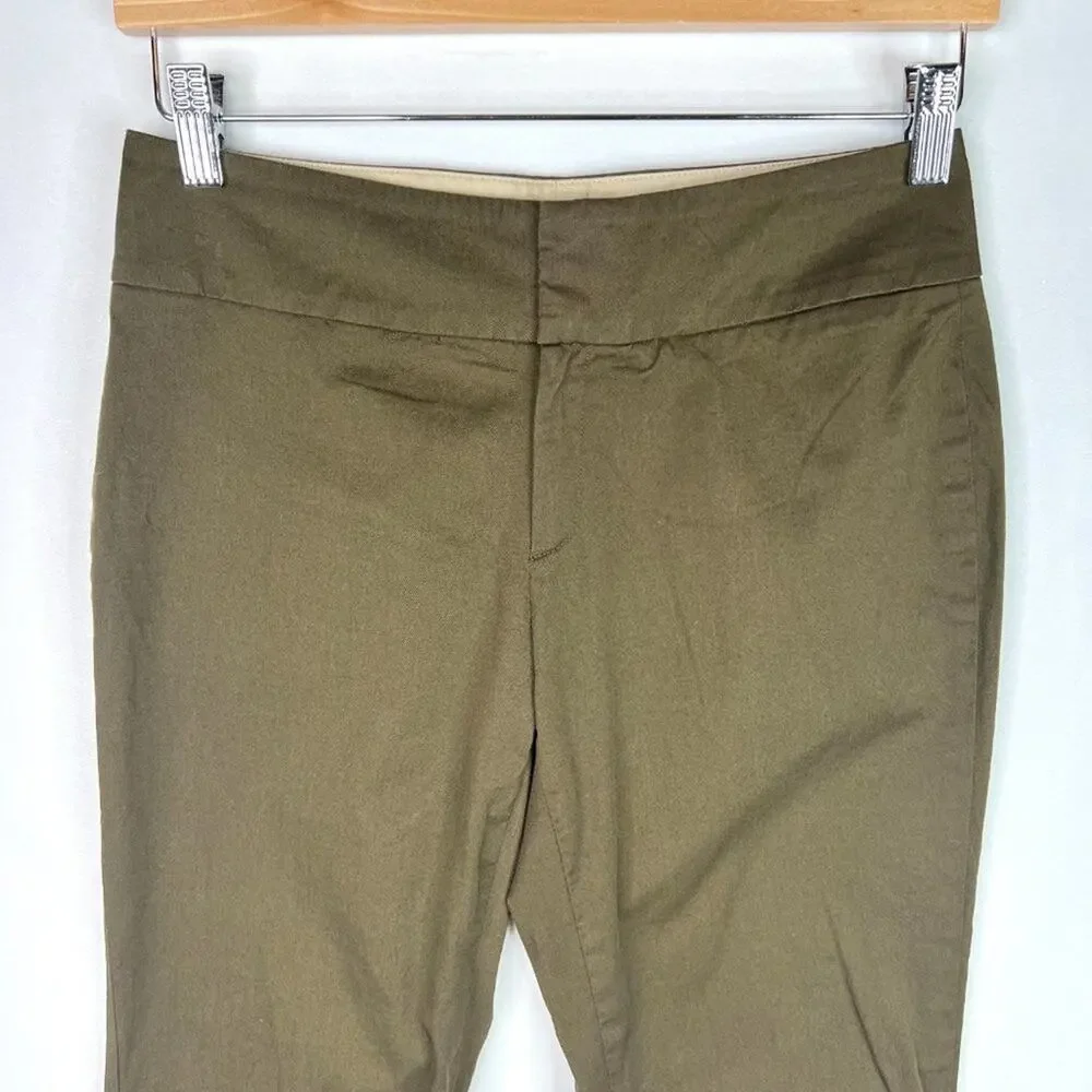 Banana Republic Martin Dark Green Trousers Size 2